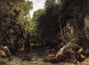 Gustave Courbet The Shaded Stream china oil painting artist